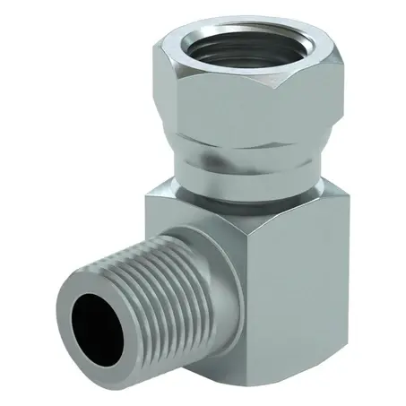 REACTON 3/8" Swivel Elbow For Nozzle 90 - 3/8" Male - 3/8" Fem BSPT