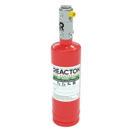 REACTON Clean Agent Novec System - 1KG CTX4CE 25BAR  - 1.4L Cylinder