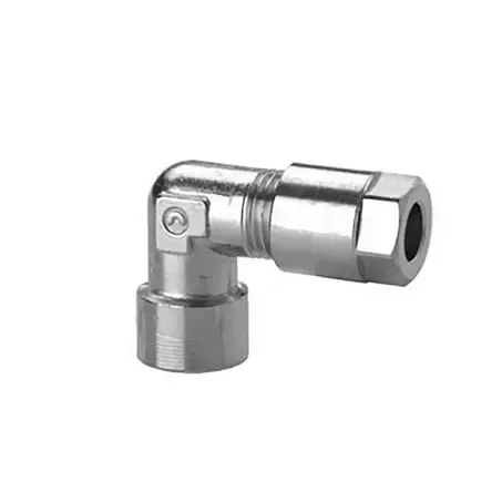 REACTON Compression Fitting - Elbow - 1/4” Thread - 8MM Pipe