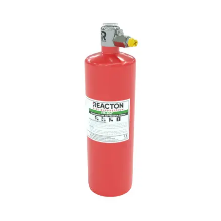 REACTON Clean Agent FM200 System - 2KG CTDOT 25BAR  - 2.6L Cylinder