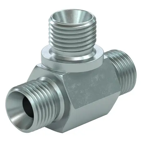 REACTON 3/8" Tee Connector - Equal - 3/8" Male