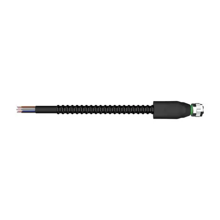 In-Cab Fascia Cable, M12 Fem to open ended, 12 Pins, 10m length