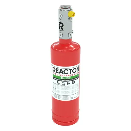 REATON Clean Agent FM200 System - 1KG CTX4DOT 25BAR  - 1.4L Cylinde