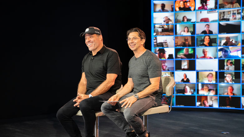Tony Robbins 
Dean Graziosi