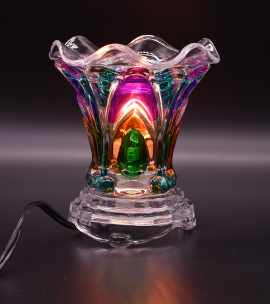 Beautiful Elegance Illuminated Electric Aroma Warmer