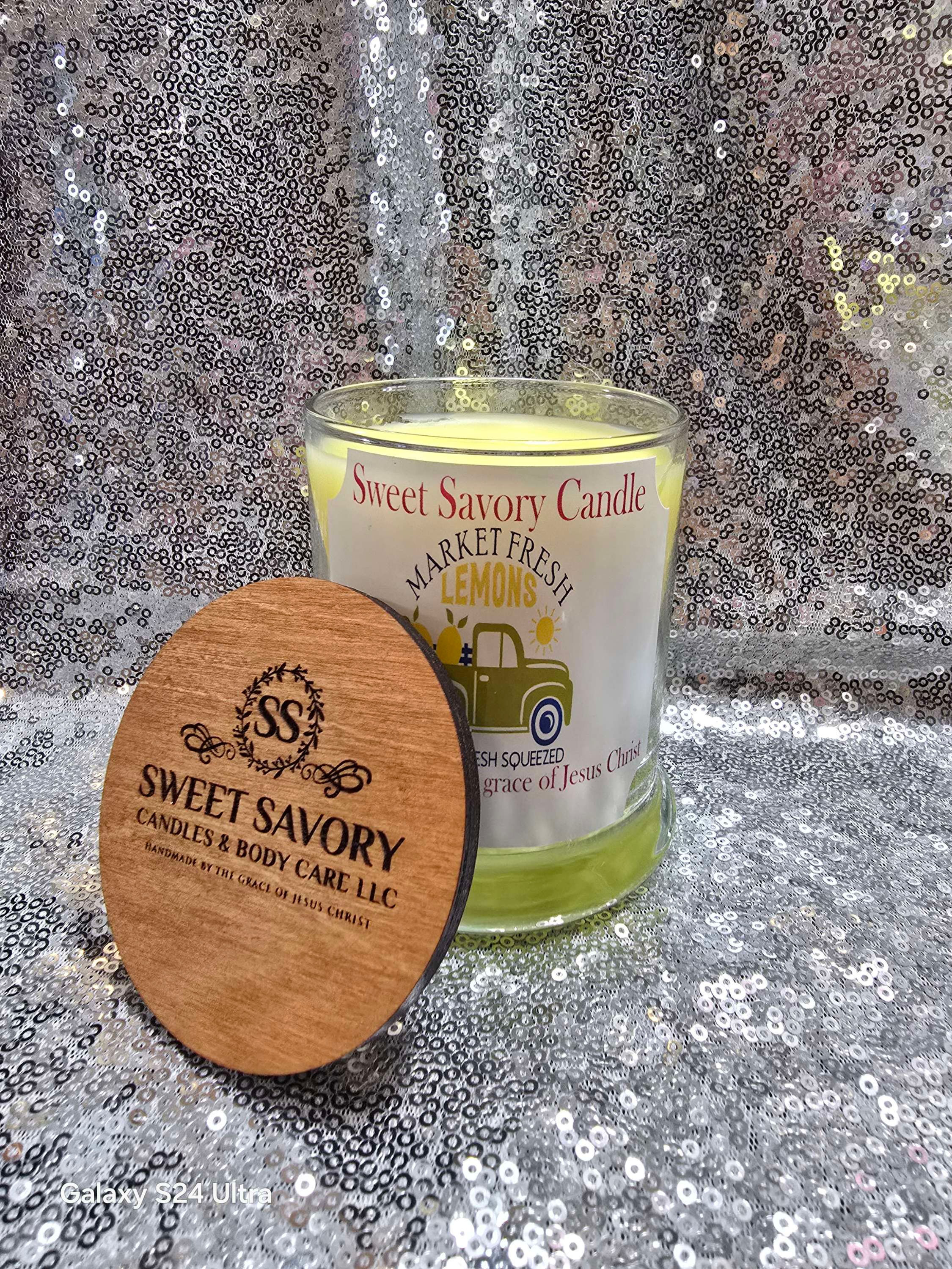 Lemon Sugar Candle