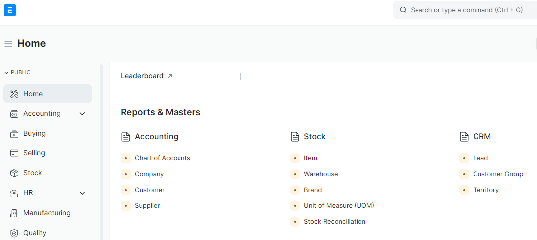 erp next app