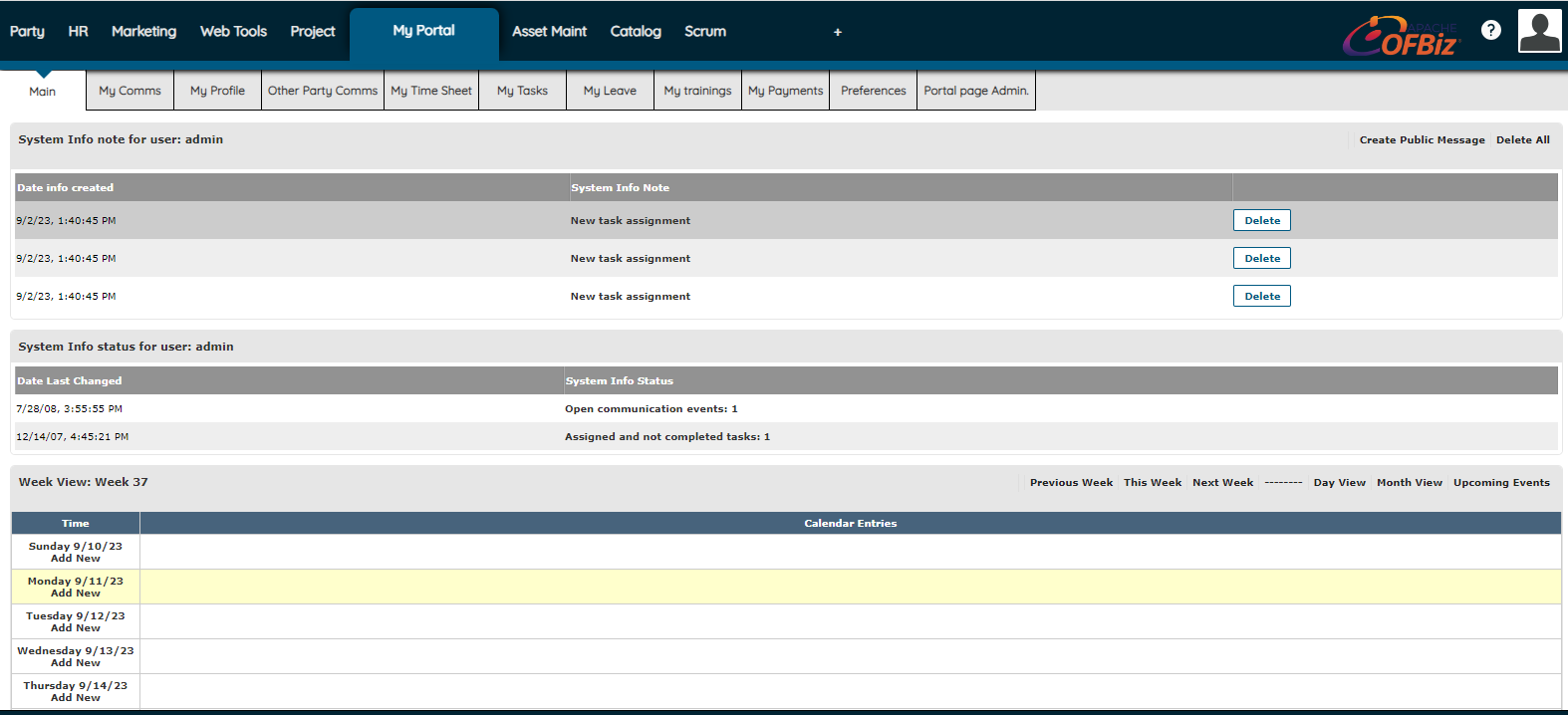 apache ofbiz crm