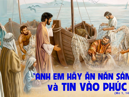 ✠ Tin Mừng Chúa Giê-su Ki-tô theo thánh Mác-cô (Mc 1,14-20)