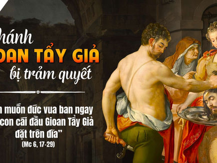 ✠ Tin Mừng Chúa Giê-su Ki-tô theo thánh Mác-cô (Mc 6,17-29)