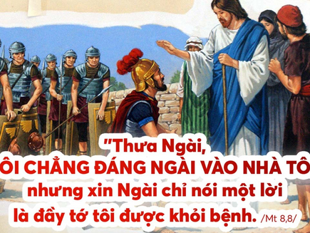 ✠ Tin Mừng Chúa Giê-su Ki-tô theo thánh Lu-ca (Lc 7,1-10)