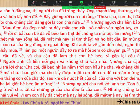 ✠ Tin Mừng Chúa Giê-su Ki-tô theo thánh Lu-ca (Lc 15,1-3.11-32)