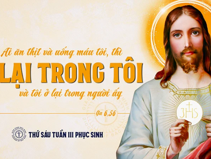  ✠ Tin Mừng Chúa Giê-su Ki-tô theo thánh Gio-an (Ga 6,52-59)