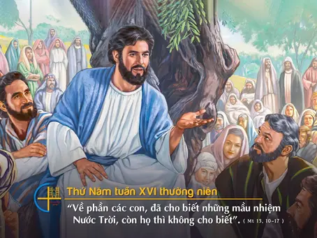 ✠ Tin Mừng Chúa Giê-su Ki-tô theo thánh Mát-thêu (Mt 13,10-17)