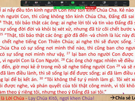 ✠ Tin Mừng Chúa Giê-su Ki-tô theo thánh Gio-an (Ga 5,17-30) 