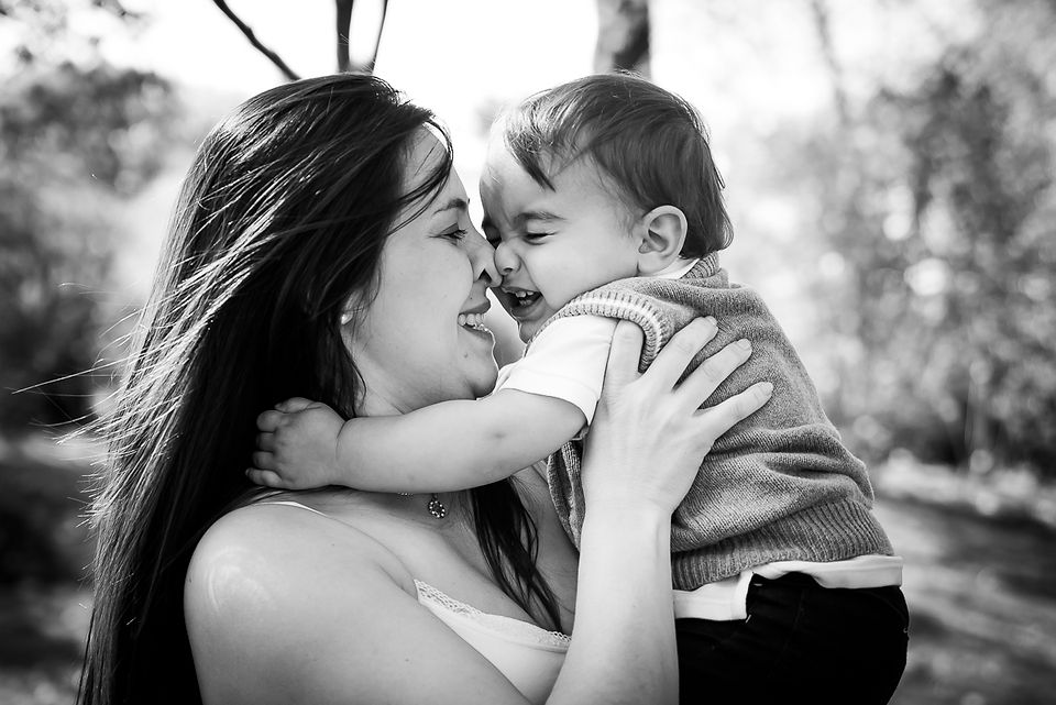 Mother and son by Camila Lee - Dublin - Botanic Gardens