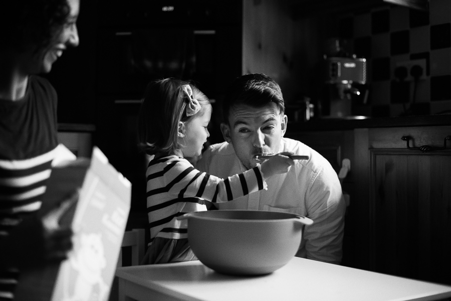 Family photoshoot at home in Dublin by Camila Lee