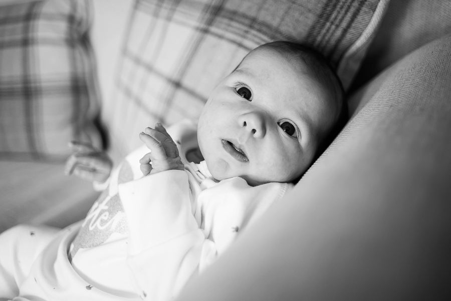 Baby girl - Family Photography Session at home in Dublin by Camila Lee Family Photographer 