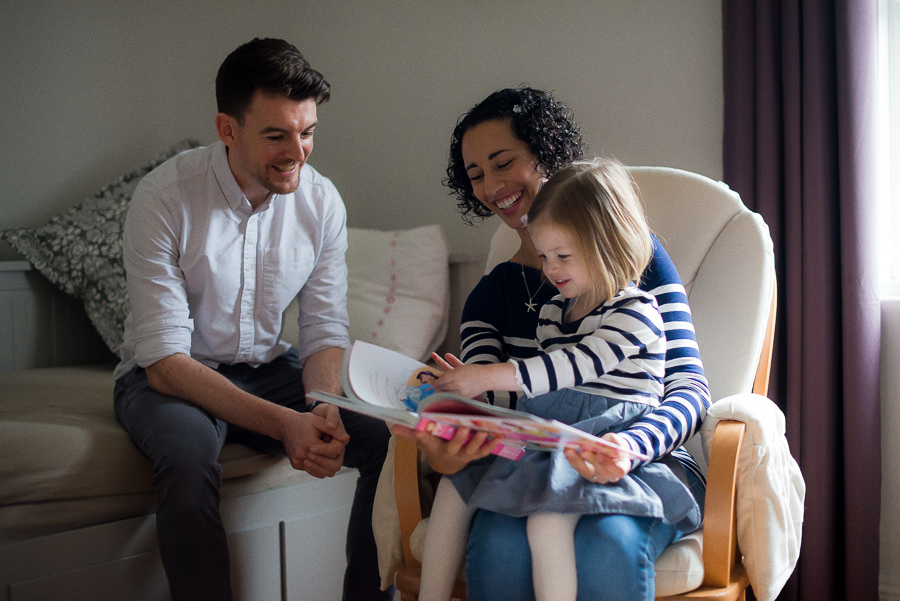 In home Family photoshoot in Dublin by Camila Lee 