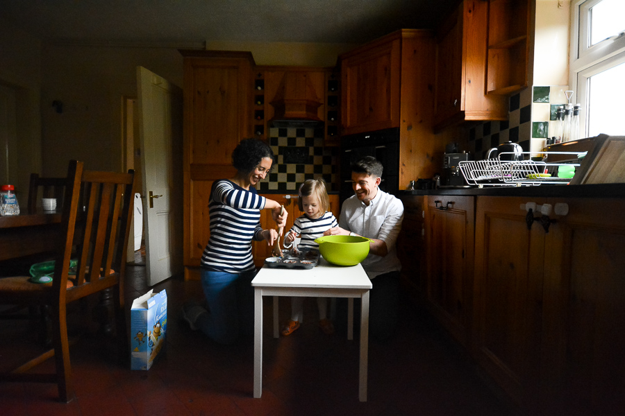 Family photoshoot at home in Dublin by Camila Lee