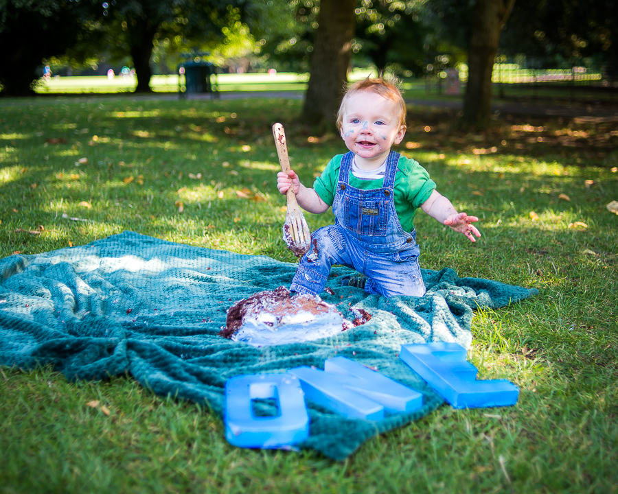 Cake Smash Photography Session at St Annes Park in Dublin by Camila Lee Family Photographer 