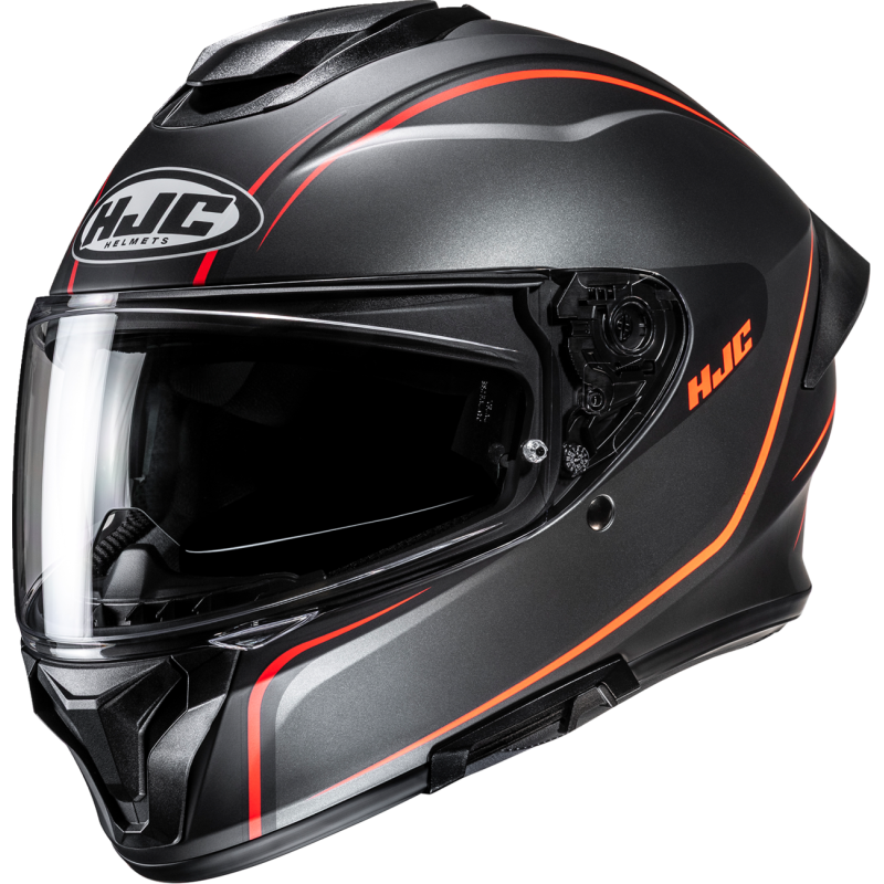 HJC C71 QUEZ SF BK/RD MD