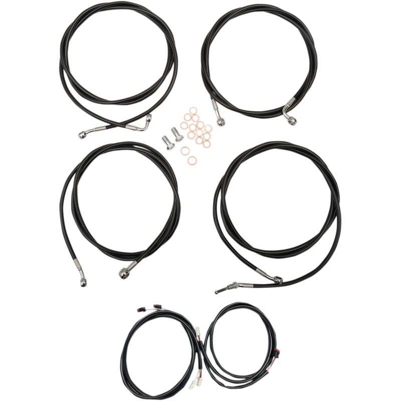 LA CHOPPERS CABLE KIT CB 16"ABS FL17+