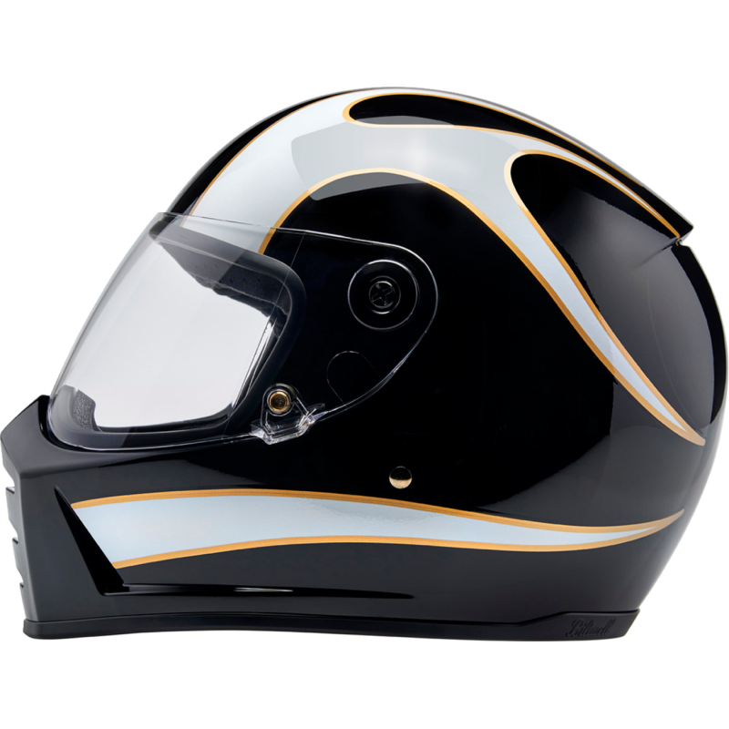 Thumbnail: BILTWELL LANE SPLITTER BLACK/WHTE FLAMES XL