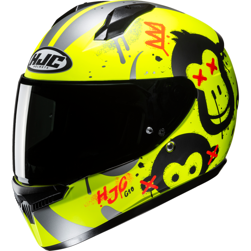 HJC C10 GETI SF HI-VIZ XS