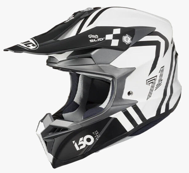 Thumbnail: HJC i50 HEX SF WH/BK MD