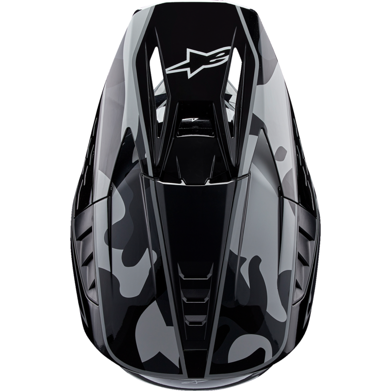 Thumbnail: ALPINESTARS HELMET SM5 ROV2 BK/SIL L