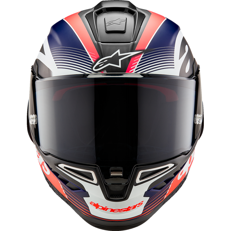 Thumbnail: ALPINESTARS (ROAD) S-R10 TEAM HELMET CRB/R/BL L