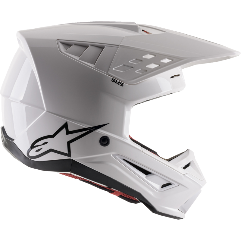 Thumbnail: ALPINESTARS HELMET SM5 SOLID WHT M
