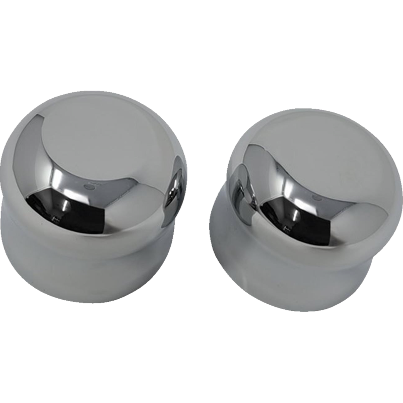 COVINGTONS Axle Cap - Front - Smooth - Chrome