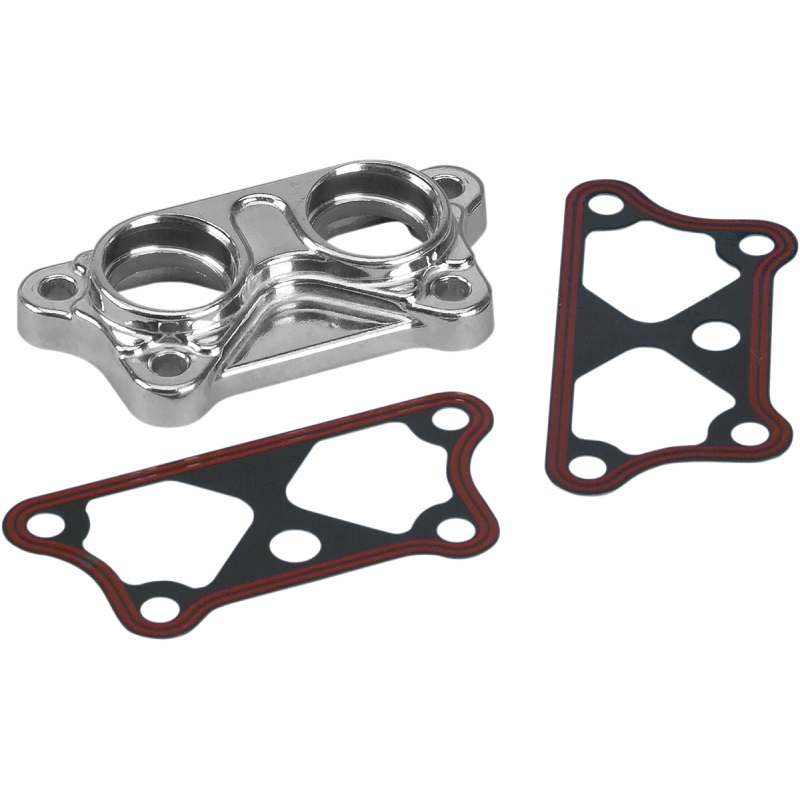 JAMES GASKET 04-12 XL'S METAL TAPPED CVR W/BEAD 2 PK