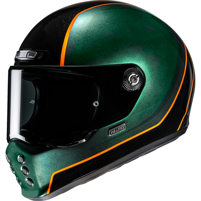 Thumbnail: HJC V10 HODU BK/GN/OR XL