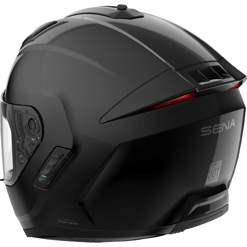 Thumbnail: SENA PHANTOM FULL-FACE HELMET MESH MATTE BLACK S