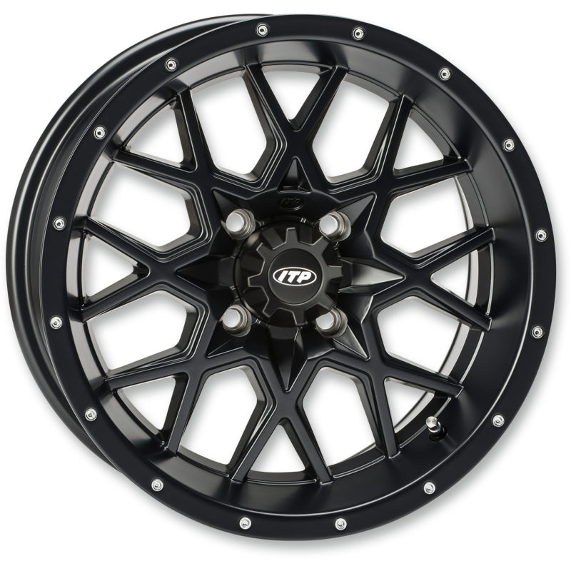 Thumbnail: ITP HURRICANE 14X7 4/156 6+1 MATTE BLACK