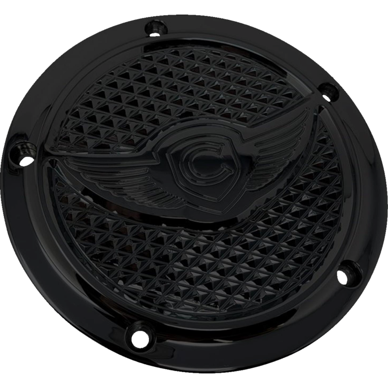 COVINGTONS Derby Cover - 5-Hole - Diamondback - Black