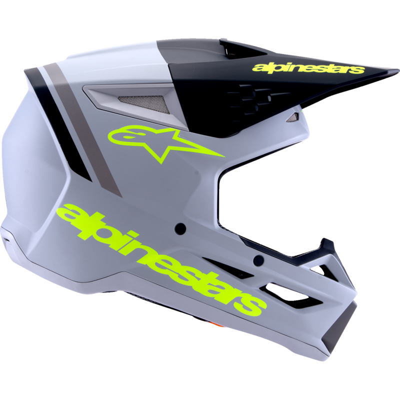 Thumbnail: ALPINESTARS HELMET SM3 RADIUM GRAY/BLK/YL XL