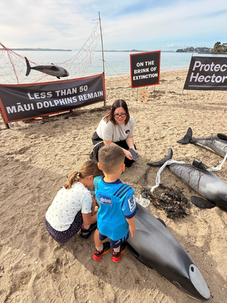 Aotea Apiti teaches tamariki about Māui