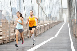 Couple Running