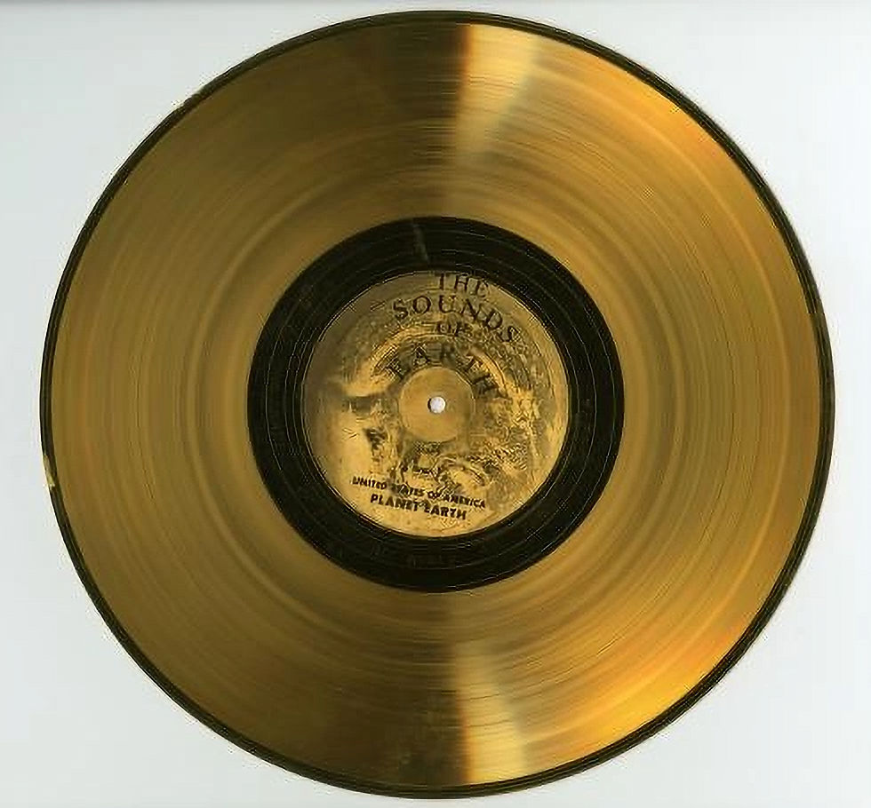 Золотая  пластинка «Sounds Of Earth» 