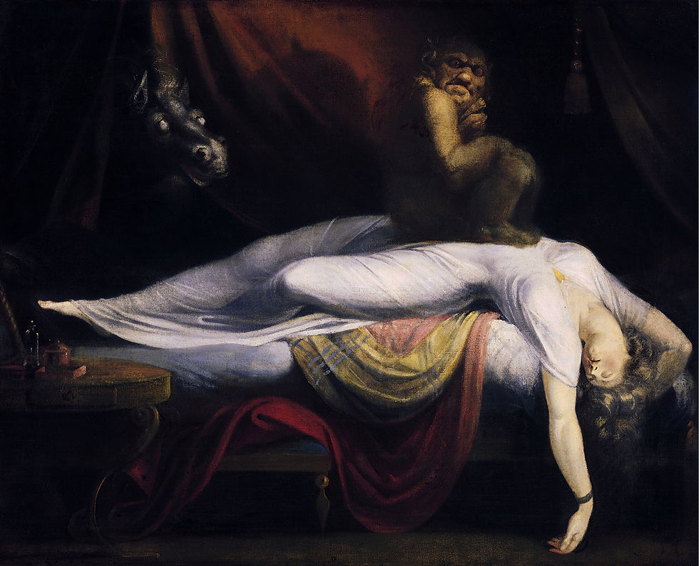 Генрих Фюссли «Ночной кошмар», 1781