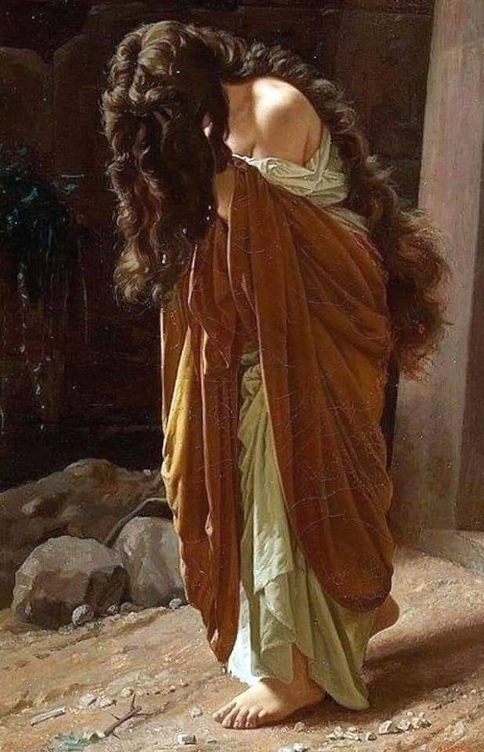 «Мария Магдалина», ок. 1870 Худ. Антонио Чизери