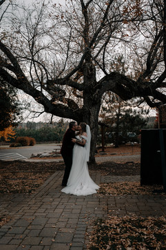 Moody edgy alternative wedding photography in Northern Minnesota