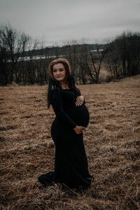 minnesota cinematic moody maternity photographer