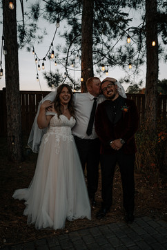 Moody edgy alternative wedding photography in Northern Minnesota