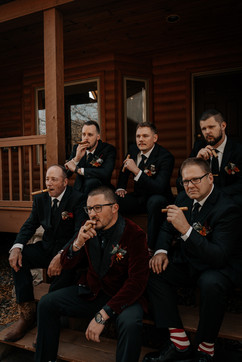 Moody edgy alternative wedding photography in Northern Minnesota