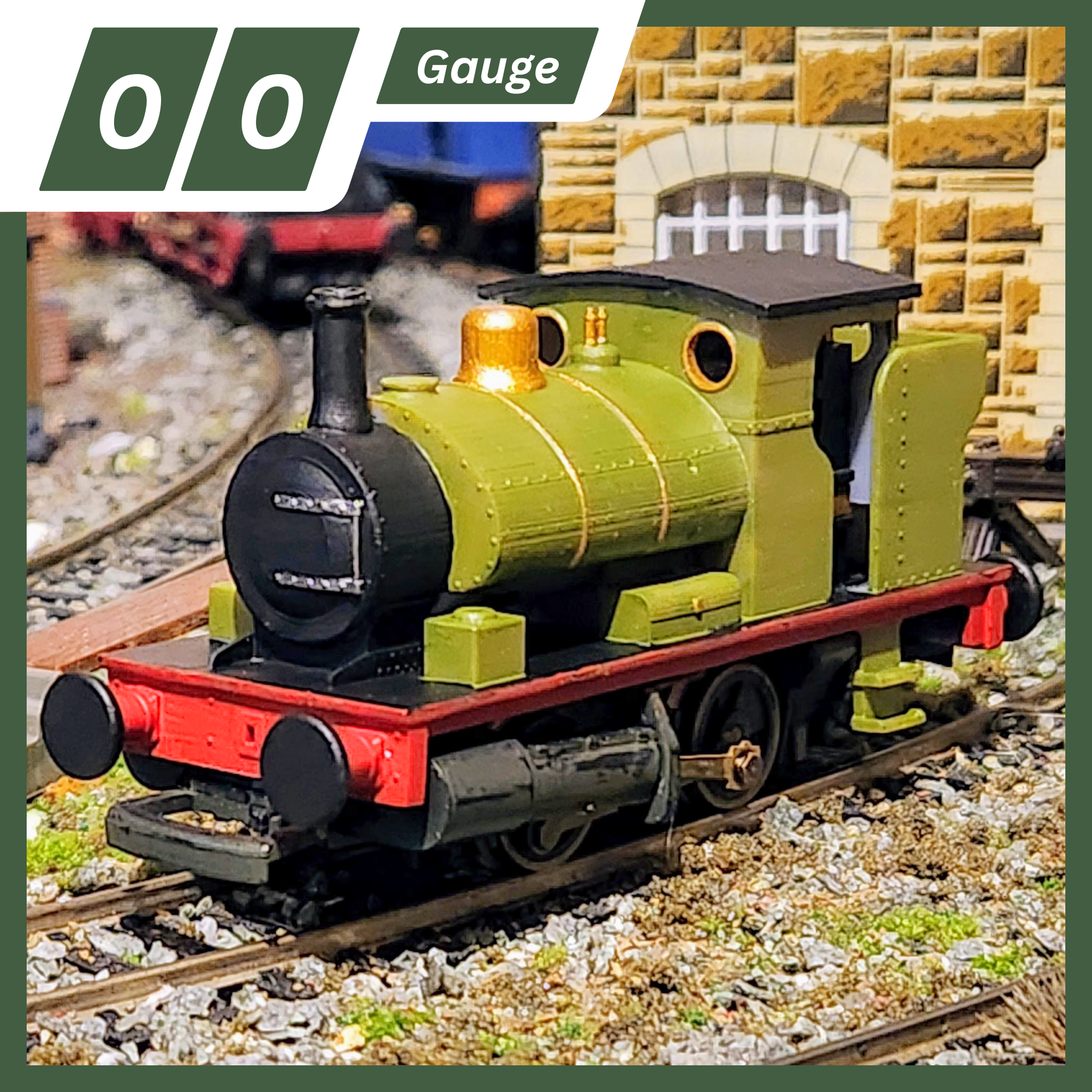 Freelance 'Green Catapillar' Saddle Tank Locomotive